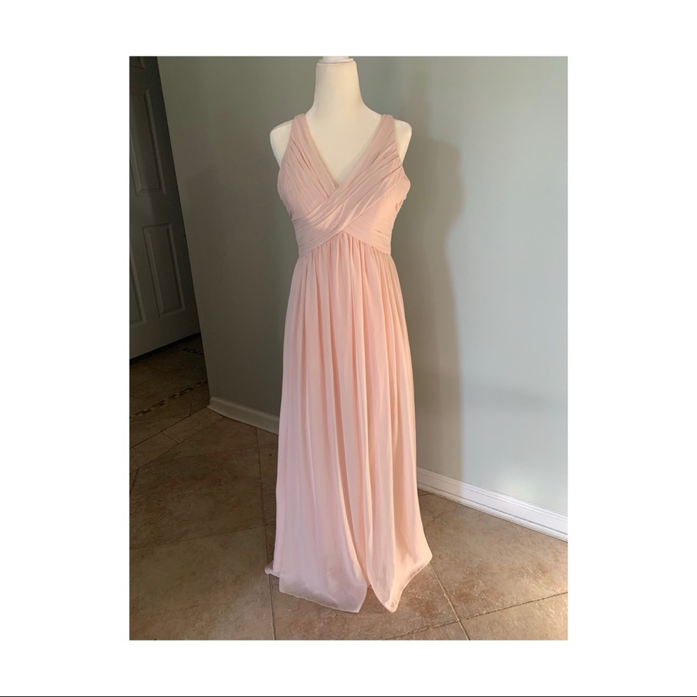 Bill Levkoff Bridesmaid Dress Style 730 Petal Pink
